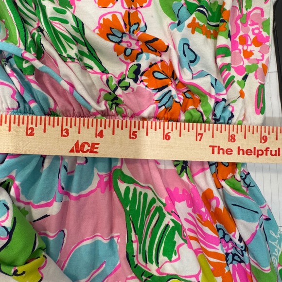 Lilly Pulitzer x‎ Target Maxi Dress XS Floral Tropical Resort Vacation Cruise - Picture 5 of 5
